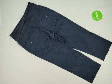 czarne legginsy ciążowe: H&M Mama, Spodnie materiałowe damskie, rozmiar L — 4