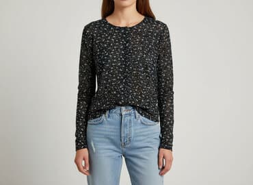 sweter na guziki: Bluzka damska, rozmiar S — 5