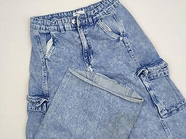 stringi dla dzieci: Spodnie jeansowe, Sinsay, 13 lat, 158, stan - Bardzo dobry — 1