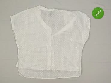 białe luźna bluzki: Moodo, Bluzka damska, rozmiar L — 3