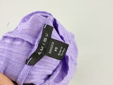fioletowy sweter reserved: Amisu, Golf damski, XS — 4