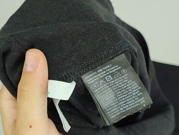 woskowane legginsy z wysokim stanem: H&M, Spodnie materiałowe damskie, rozmiar L — 5
