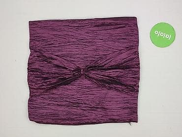 second hand lala tex: Spódnica mini w kolorze śliwkowym/fuksji, z efektownym marszczeniem i — 2