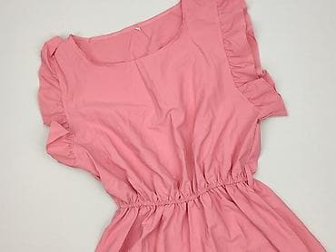 biale sandaly na platformie: Sukienka damska, rozmiar M — 1