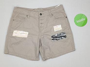jeans y2k: Szorty damskie, rozmiar L — 2