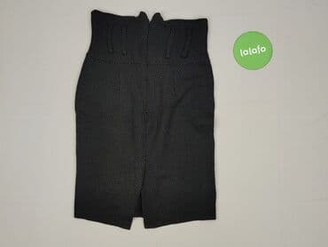 spódnice czarne w białe groszki: Спідниця жіноча, розмір S — 4