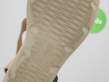 sandały hermesa: Clarks, Sandały damskie, rozmiar 38 — 8