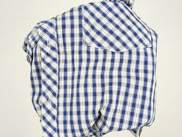 koszula w bialo niebieska krate damska: House, Women`s shirt, size S — 7