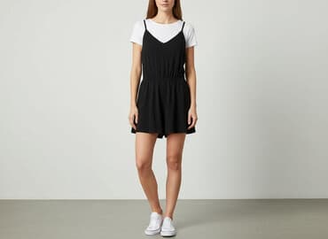 kombinezon długi rękaw krótkie spodenki: Kombinezon damski, rozmiar S — 6