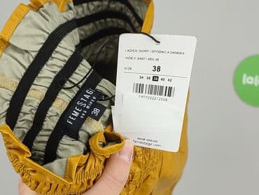 czerwone sandały na słupku ccc: Eva Minge, Spódnica damska, M — 6