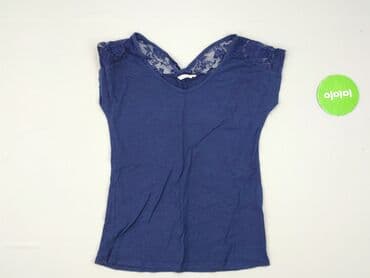 srebrna bluzka h: CAMAIEU, Women's blouse, size S (EU 36) — 2