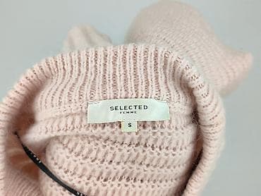 bialy polar: Selected Femme, Sweter damski, rozmiar S — 4