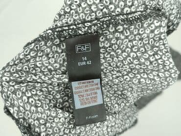 czarne sandały płaskie ccc: F&F, Spodnie materiałowe damskie, L — 4