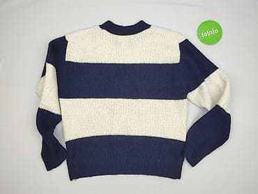 niebieski sweter hm: H&M, Sweter damski, rozmiar XS — 3