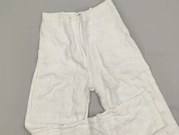 jasne buty: Spodnie materiałowe damskie, rozmiar M — 1