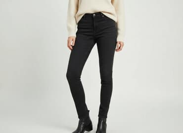 czarne skinny jeans: Diverse, Jeansy damskie, rozmiar S — 6