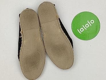 biale sandaly na platformie: Balerinki damskie, rozmiar 36 — 3