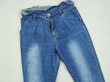 jeans wysoki stan: Jeansy damskie, rozmiar M — 1