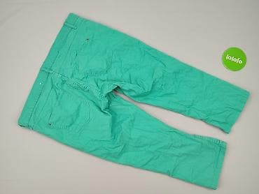 przecierane jeansy: Janina, Spodnie materiałowe damskie, rozmiar 3XL — 3