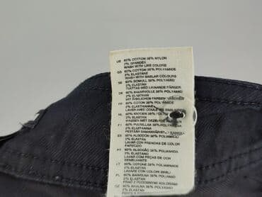 spodnie brazowe hm: H&M, Spodnie materiałowe damskie, S — 5