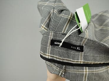 klapki biale wojas: Spodnie materiałowe damskie, rozmiar XL — 5