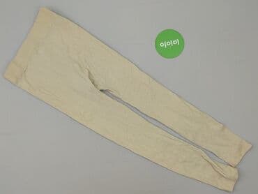 legginsy beżowe prążkowane: House, Legginsy rozmiar S — 3