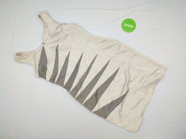 sukienka damska ecru: Sukienka damska, rozmiar 2XL — 3