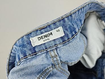 bluzki balmain: Denim, Szorty damskie, rozmiar L — 4