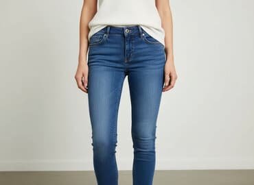 stradivarius jeansy wyprzedaż: Stradivarius, Jeansy damskie, rozmiar M — 1