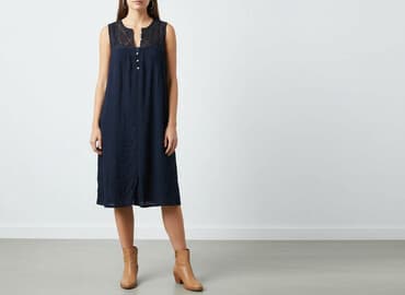 sukienka midi na wesele koronka: Sukienka damska, rozmiar S — 6