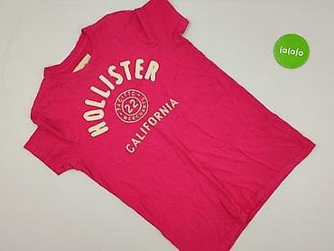 pull and bear t shirty oversize: Hollister, T-shirt damski, rozmiar M — 2