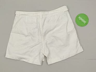 białe spodenki damskie: Sinsay, Szorty damskie, rozmiar L — 3
