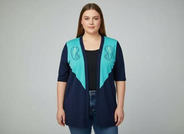 szlafrok damski xxl: Kardigan damski, rozmiar 5XL — 6