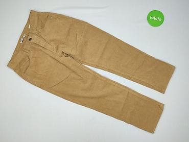 spodnie materialowe pull and bear: PULL&BEAR, Spodnie materiałowe damskie, rozmiar S — 3