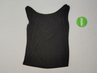 czarne bluzki z przezroczystymi rękawami: Bluzka damska, rozmiar S — 4