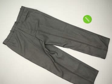 spodnie z wysokim stanem dla kogo: Suit pants for men, size M — 3