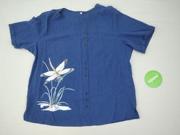 marynarki plus size damskie: Bluzka damska, 2XL — 2