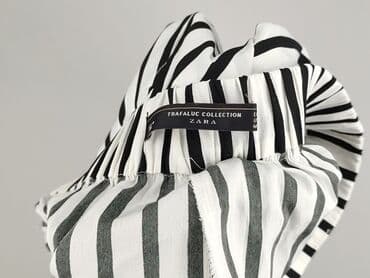 spodnie z lampasami zara: Zara, Spodnie materiałowe damskie, rozmiar M — 4