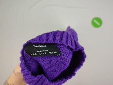 sweter piórkowy na drutach: Bershka, Sweter damski, rozmiar S — 4