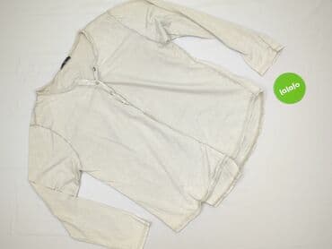 biała jedwabna bluzka damska: Bluzka damska, rozmiar XL — 2