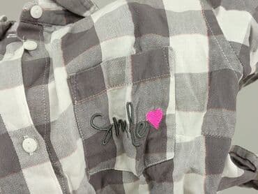cropp koszulka oversize: Shirt 14 years, condition - Good, pattern - Cell, color - Grey — 6