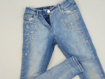 tk maxx ubrania: Spodnie jeansowe, F&F, 10 lat, 140, stan - Bardzo dobry — 1