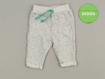 rajstopy czarne z wzorami: Sweatpants, 0-1 month, condition - Very good — 2