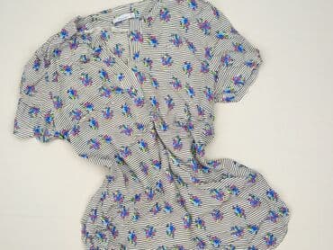 bluzki w paski krótki rękaw: Bluzka damska, rozmiar S — 2