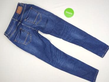 patchworkowe jeansy: Jeans for women, size S — 3
