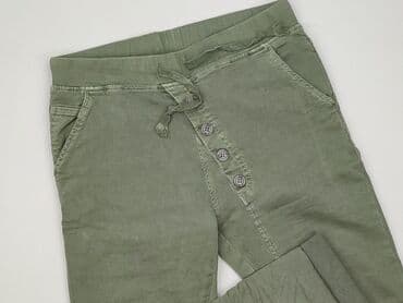 Material trousers for women, M