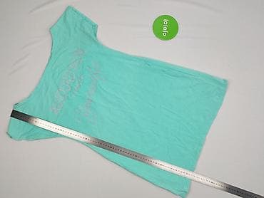 bluzki basic z dekoltem v: Tunika damska, rozmiar S — 3