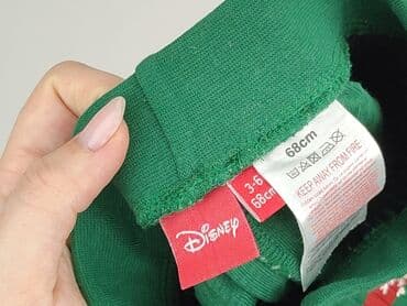 spodnie czarne woskowane: Legginsy, Disney, 3-6 miesięcy, stan - Idealny — 4