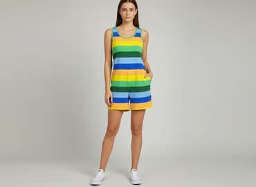 sukienki w paski: Sukienka damska, rozmiar S — 5