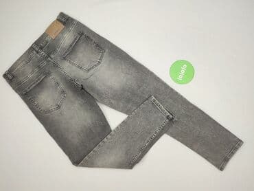 woskowane spodnie z wysokim stanem stradivarius: Spodnie jeansowe, Zara, 14 lat, 164, stan - Bardzo dobry — 3